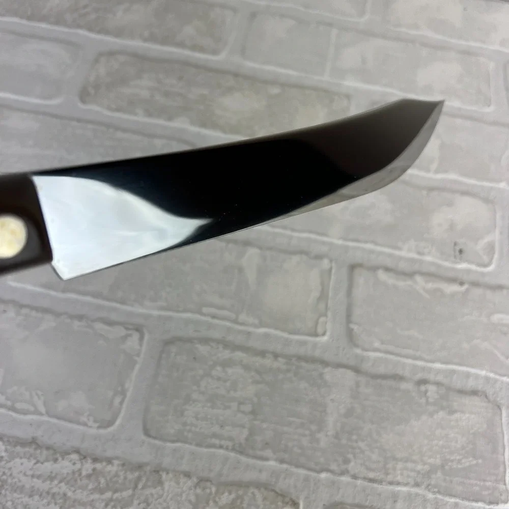 Cutco 1022 Butcher Knife Brown Marbled Swirl Handle Stainless Steel 8